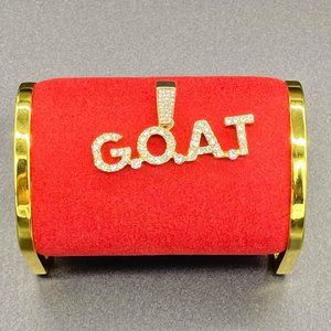 Iced G.O.A.T Pendant High-Quality